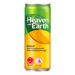 Heaven & Earth Mango Green Tea 12 X 300ML (1 Carton)