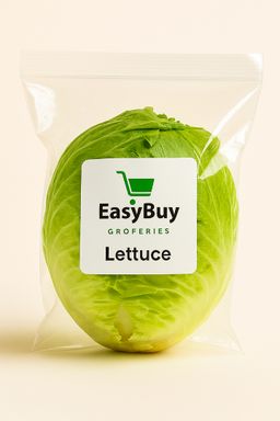 EasyBuy Crisp Lettuce – Whole Head in Resealable Pack