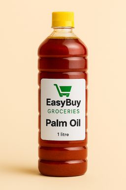 EasyBuy Premium Palm Oil – 1 Litre Clear Bottle