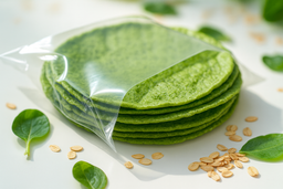 Tortillas Veganas de Avena y Espinaca