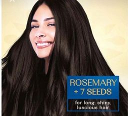Herbsindia Rosemary & 7 Herbal Seeds Hair Oil With Nourish Tube | For Longer & Shinier Hair| Silicone & Paraben Free | All Hair Types| 280ml