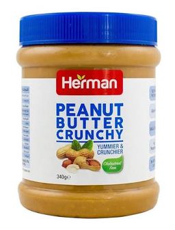 HERMAN PEANUT BUTTER CRUNCHY