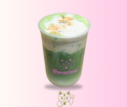 Ice Banana Pudding Matcha 