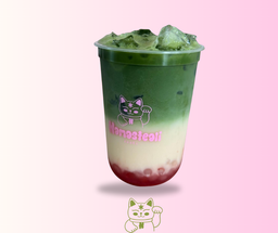 Ice Matcha Yakult Strawberry 