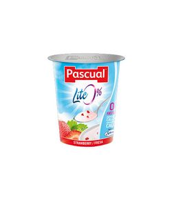 PASCUAL 0% FAT YOGURT STRAWBERRY 125G