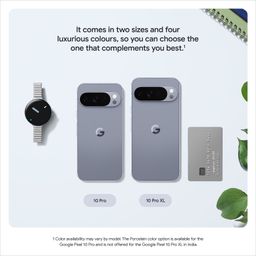 Google Pixel 10 Pro 5G (16GB RAM, 256GB, Porcelain) – Global Premium Edition by FlexTrade  