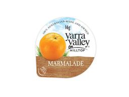 YARRA VALLEY HILLTOP PORTION JAM 16G ( MARMALADE)