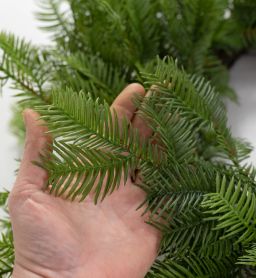 24" Real Touch Balsam Pine Wreath