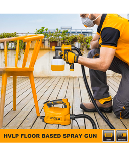 Ingco 550W Paint Sprayer (0.8L, Yellow) – Global Premium Edition by FlexTrade  