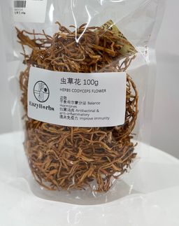 Cordyceps Flowers 虫草花 100g