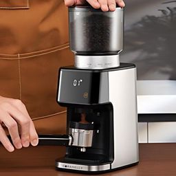 Caramelly R51.X Conical Burr Coffee Beans Grinder with Touchscreen & 51 Precise Settings – Global Premium Edition by FlexTrade  
