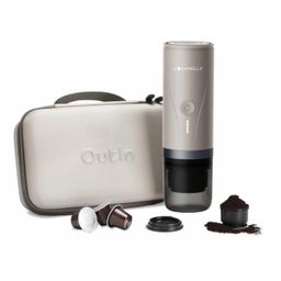 Outin Traveler Espresso Gift Set including Fikapresso Pro Coffee Machine + Case – Global Premium Edition by FlexTrade