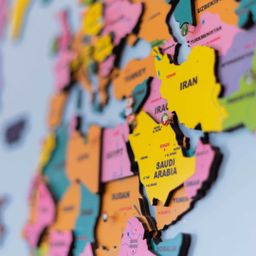 3D Colorful Wooden World Map for Wall | Premium Wooden World Map Décor | Sold by FlexTrade  