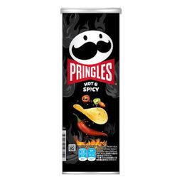 PRINGLES HOT & SPICY POTATO CHIPS 102G