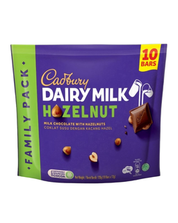 Cadbury Dairy Milk Doybag Hazelnut 10's 1 X 16 X 120G (1 Carton)