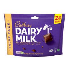 Cadbury Dairy Milk Doybag 24's 1 X 16 X 248G (1 Carton)