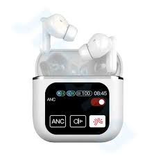 Tws sans fil se60 se 60 écran tactile intelligent anc enc tws casque écouteurs écouteurs avec un écran tactile intelligent sport smartwatch