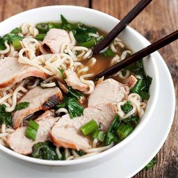 Instant  Soup Noodles with Pork