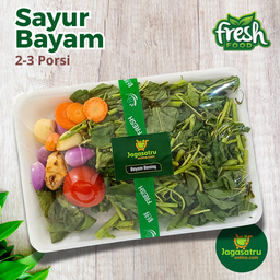 Bayam Bening (2-3 porsi)