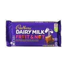 Cadbury Dairy Milk Fruit & Nut 160G