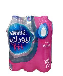 Eau minérale naturelle non gazeuse NESTLÈ (1,5L 6 pièces)