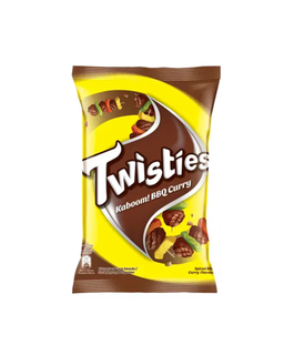 Twisties BBQ Curry 1 X 18 X 140G (1 Carton)