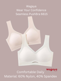 Wagaya 6615 Bra Seamless Daily  Extra Comfort Busa Sedang Push Up