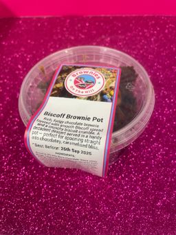 Biscoff Brownie Pot