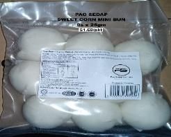 Pao Sedap Sweet Corn Mini Bun 9's 225G