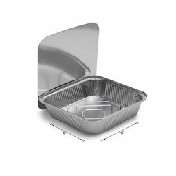 2100ml Aluminum Container ( 100 pcs ) 