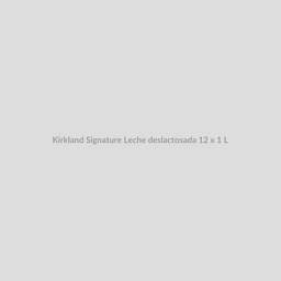 Kirkland Signature Leche deslactosada 12 x 1 L