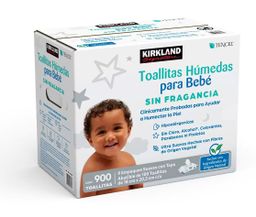 Kirkland Signature Toallitas húmedas para bebé 9 x 100 un