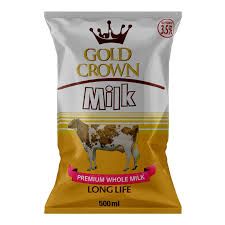 Kcc goldcrown uht milk fino 500ml