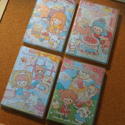 Spring Outing Theme A7 Rubber Cover Mini Pocket Notebook - 春日出游主题A7胶套迷你口袋本子