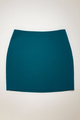 Falda básica verde petróleo - Size M