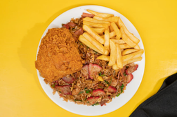 Casado con Pescado Empanizado