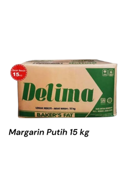 DELIMA Margarin Putih 15KG
