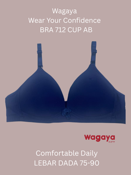 Bra Buraja Tanpa Kawat Bra 712 super soft/CUP B UK 34-40