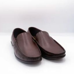 Men’s 100% Genuine Leather Brown Loafer GS95