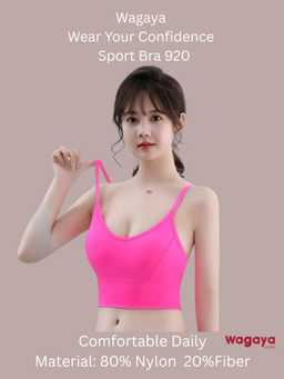 Wagaya Sport Bra 920 Seamless Daily Comfort Olahraga Breathable