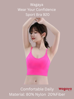 Wagaya Sport Bra 920 Seamless Daily Comfort Olahraga Breathable