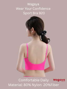 Wagaya Sport Bra 920 Seamless Daily Comfort Olahraga Breathable