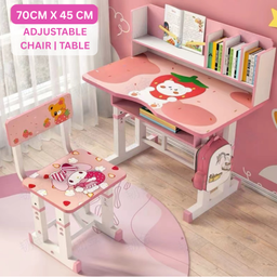 KID STUDY TABLE WITH CHAIR (MEJA BELAJAR)