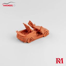 RHINO MODEL 1/64 LAMBORGHINI AVENTADOR ROADSTER LP700 LBWK