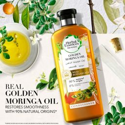 Herbal Essences Bio:Renew Natural Conditioner with Golden Moringa Oil for Hair Smoothness, 400 ml