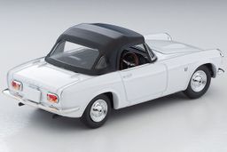 TLVN MODEL 1/64 HONDA S800 WITH SOFT/HARD TOP - WHITE