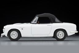 TLVN MODEL 1/64 HONDA S800 WITH SOFT/HARD TOP - WHITE