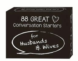 Conversation cards for husband and wife