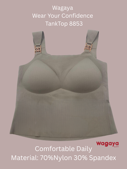 Wagaya Croptop Tanktop 8853  High Quality CUP B Dan C