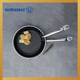 WAJAN KORKMAZ PRO-LINE NERO FRYPAN NON-STICK PREMIUM COOKING WARE, SUITABLE FOR INDUCTION